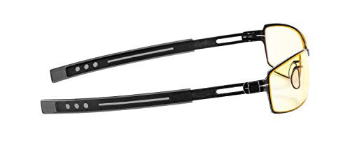 Gunnar Optiks PPK-07201 PPK Dark Steel Frame with Amber Lens - Not Machine Specific